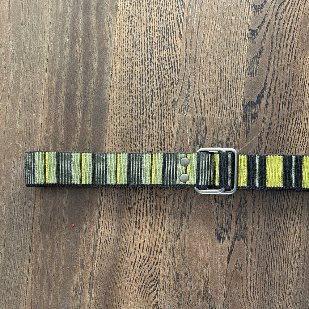 21MEN Striped Fabric Belt Men’s‎ L/XL